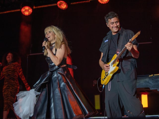 Paloma Faith performing at Campbell Park in Milton Keynes on July 17, 2022. Photo by David Jackson.
