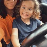 Emma Prince with daughter Penelope