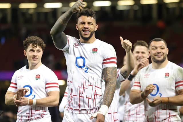 Courtney Lawes made a successful return from injury as England beat Wales