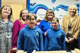 School team with IFtL's CEO