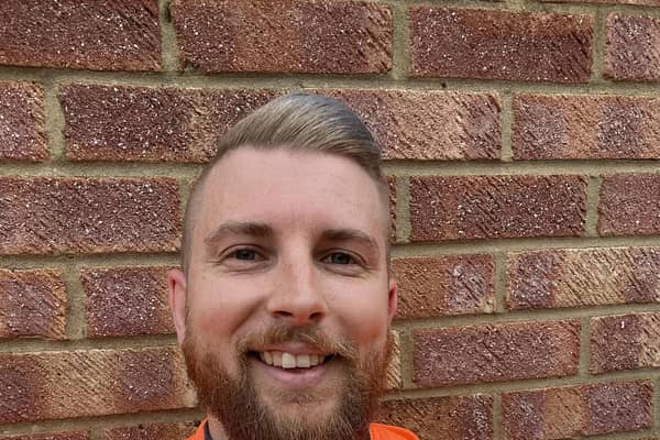 Mental health podcaster Luke Clark lives in Bletchley