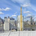 Nick Knott is aiming to walk over the roof of the O2 Arena in London to raise funds for Macmillan Cancer Support. Pic: Google Street View.