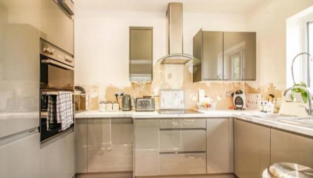The kitchen in the property, which has all the amenities a new owner would need.