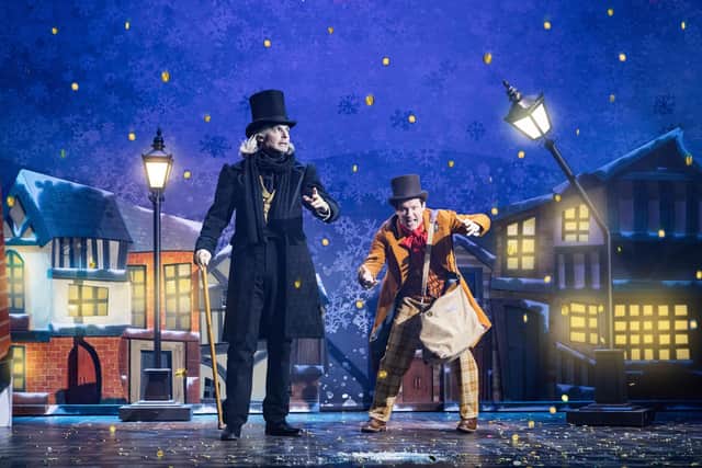Christmas Carol Goes Wrong played to sell-out houses when it premiered at the Apollo Theatre in Shaftesbury Avenue last year