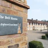 The Bell House gets its name from  the wooden-pegged timbers on the landing, where once a bell  hung to call the servants to work