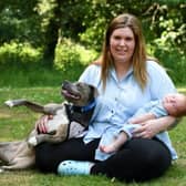 Amee with Belle and Olly