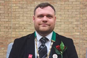 Cllr James Lancaster is the new Mayor of Milton Keynes
