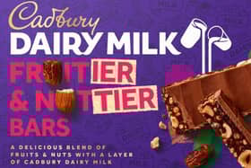 Cadbury's new Fruitier and Nuttier bar is packed with goodness, says the company