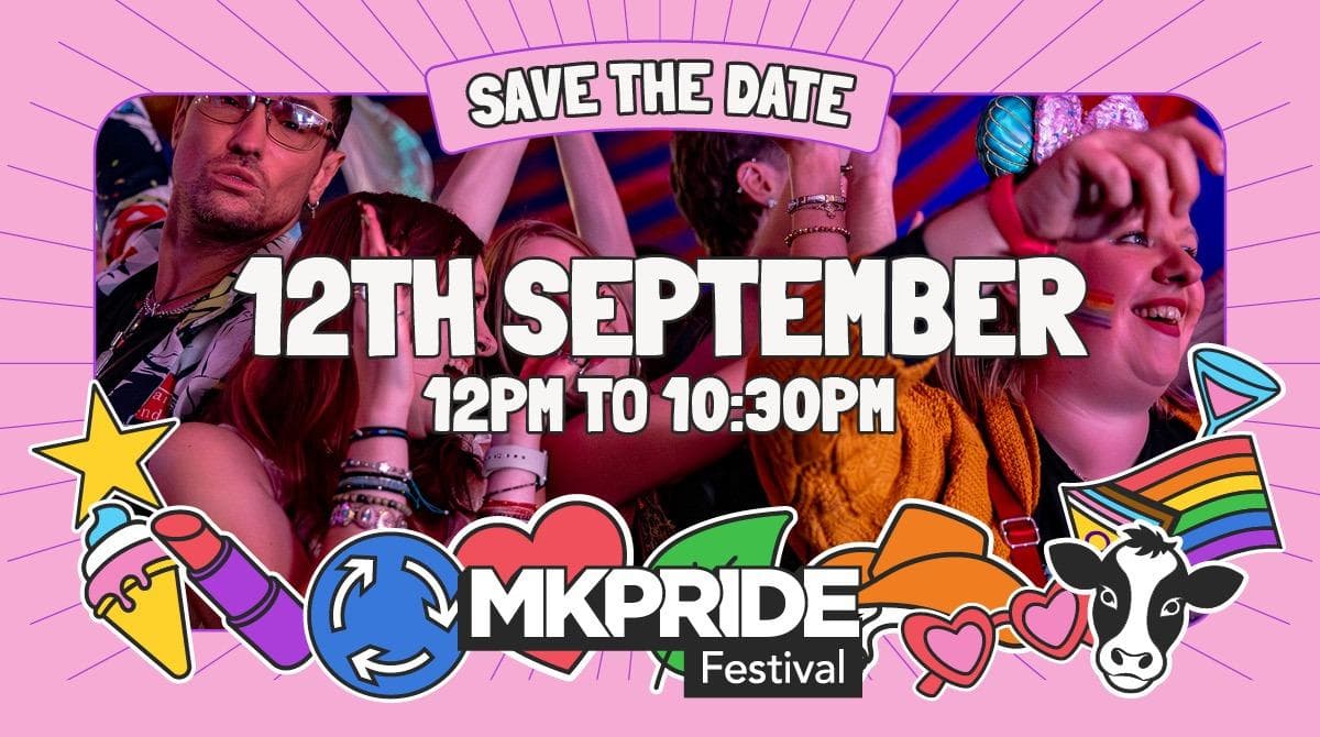 Das Milton Keynes Pride Festival kehrt mit noch größerer Feier zurück!
