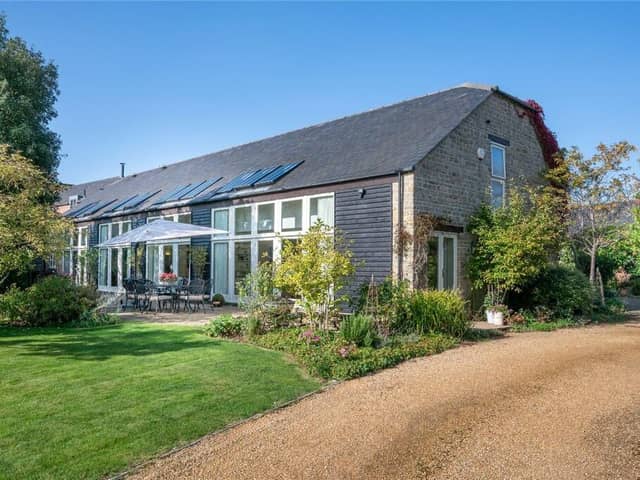 This spacious barn conversion in Mill Road, Haversham, is believed to be located on the site of an old Roman villa