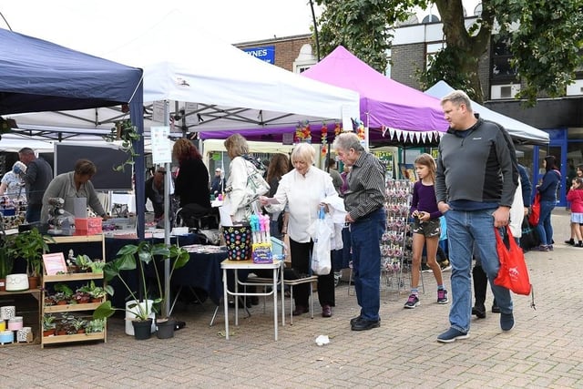 The Bletchley Food and Craft Market on Saturday was a huge success