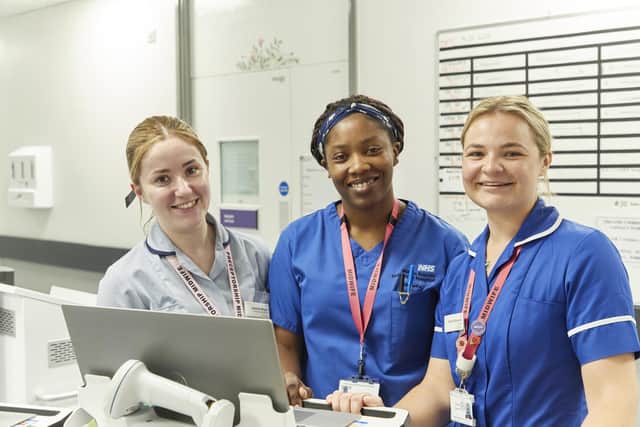 Staff are happy to work at Milton Keynes University Hospital