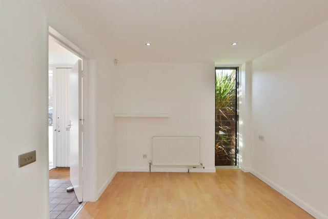 The entrance hall at the five-bed property on Silver Street