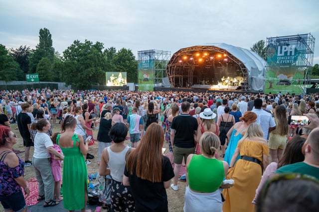 Paloma Faith performing at Campbell Park in Milton Keynes on July 17, 2022. Photo by David Jackson.
