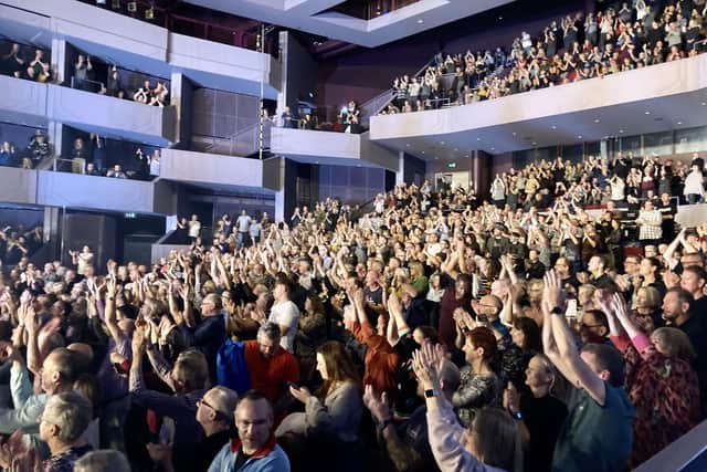 The sell-out crowd at the Derngate enjoyed a great night watching Level 42