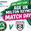 Age UK Milton Keynes is holding its first ever charity matchday on October 17 after launching a community partnership with Milton Keynes Irish football team