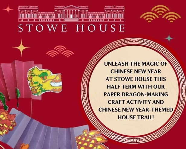 Free Chinese New Year activities at Stowe House this half-term