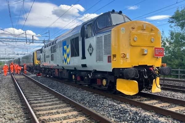 The Rail Accident Investigation branch is looking into a train derailment near Bletchley last month