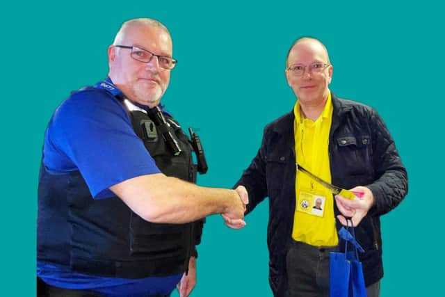 PCSO David Huckle receives award for excellence from Milton Keynes Neighbourhood Watch
