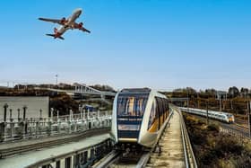 The DART will soon carry passengers to and from the Luton terminals