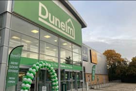 Dunelm re opens its doors in Milton Keynes.