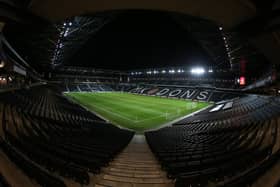 A general view of Stadium MK prior to the match between Northampton Town and Peterborough United at Stadium mk on November 11, 2020 in Milton Keynes, England. (Photo by Pete Norton/Getty Images)