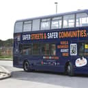 Businesses Against Abuse bus