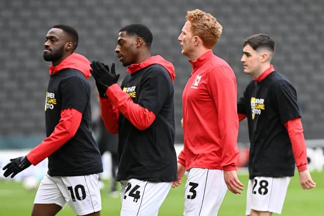 Mo Eisa, Sullay Kaikai, Dean Lewington and Dawson Devoy are all likely to feature against Accrington Stanley on Saturday