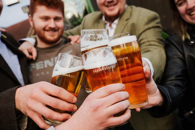 Two pubs in Buckinghamshire will be pouring Jeremy Clarkson’s award-winning, Hawkstone Premium lager