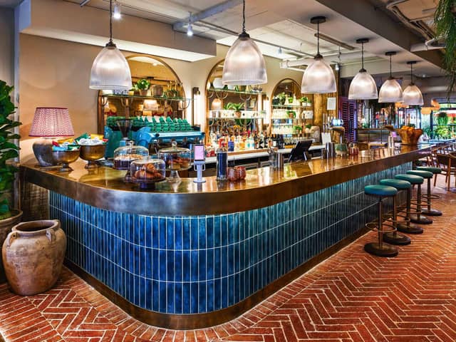 The bar area at Bill's, which is opening a new establishment in Milton Keynes before the end of the year