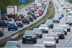 Roads can  be busier than usual over the bank holiday