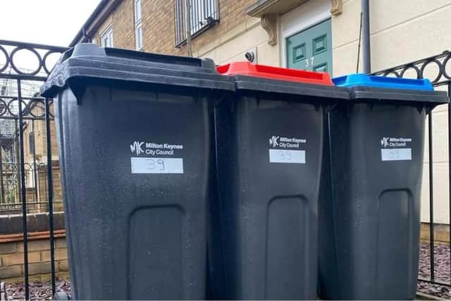 The new wheelie bin scheme has seen recycling rates soar in Milton Keynes