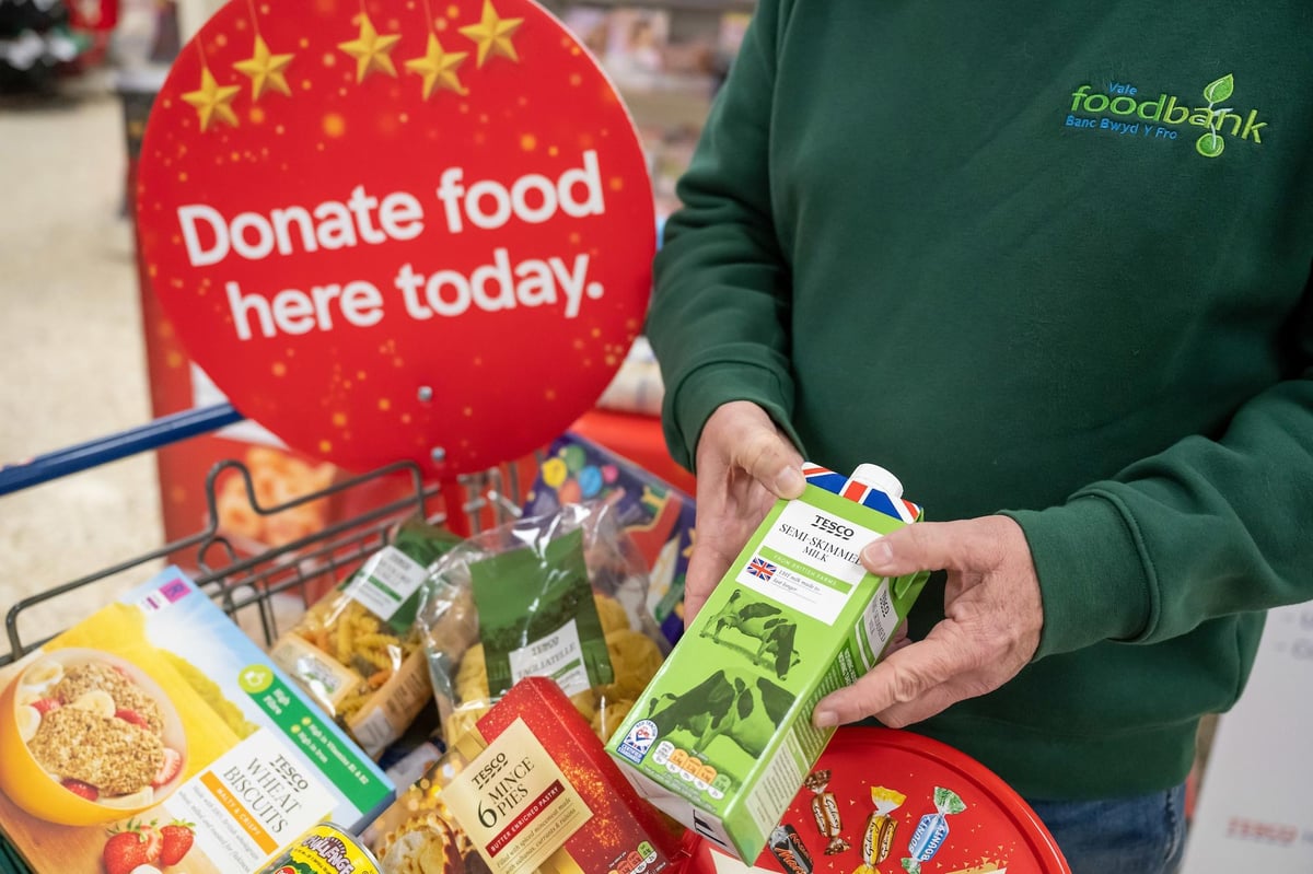 Milton Keynes Tesco shoppers urged to buy extra and donate food to charity this week
