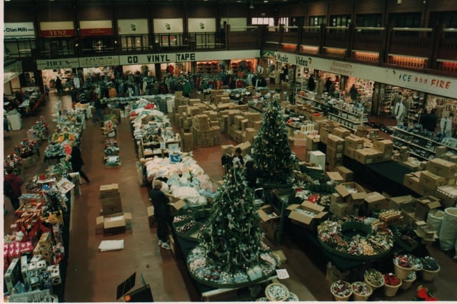 The Christmas market at the Agora in Wolverton was once a big attraction.  The building was once a thriving venue with a roller skating rink upstairs an a busy market and shops on the ground floor but it became more and more empty over the years. Recently it was bulldozed to the ground to make way for new houses.