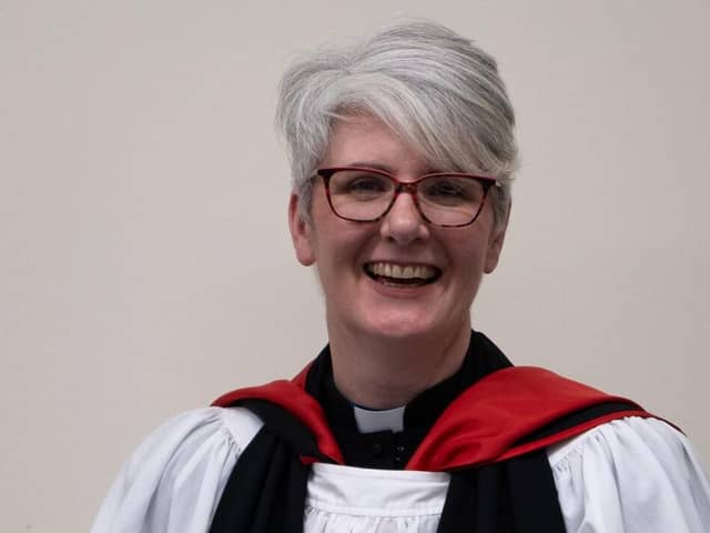 The Revd Gill Barrow-Jones was made an honorary canon on Saturday.