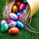 On Easter Sunday it is customary to eat chocolate eggs
