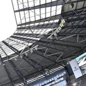 A man has been arrested after an incident following the Milton Keynes Dons v Luton Town match at stadium:mk on Saturday