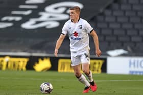 Joe Tomlinson is one of two MK Dons players to be amongst League Two's best players this season.