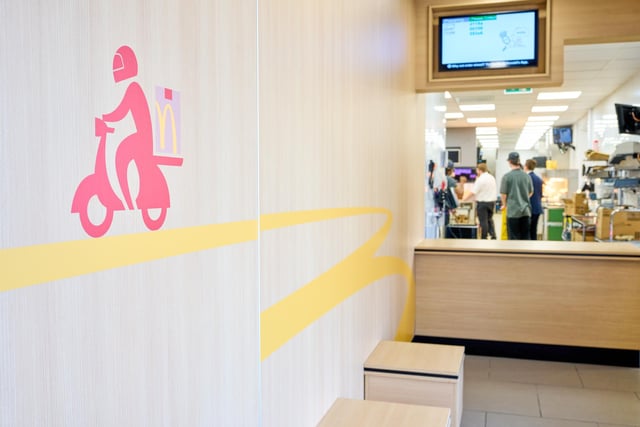 The dedicated courier entrance will mean there is less noise in the restaurant, creating a more relaxing ambience, particularly during peak busy times