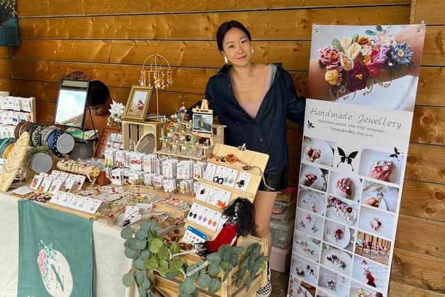This photo shows that I take part in different types of local markets.