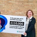 Gary Read, Public Health Practitioner at MK Council with Councillor Jane Carr, Cabinet Member for Tackling Inequalities and Child Poverty