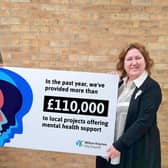 Gary Read, Public Health Practitioner at MK Council with Councillor Jane Carr, Cabinet Member for Tackling Inequalities and Child Poverty