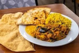 Punjabi curry supplied by award-winning local restaurant Namji is one of the dishes on offer