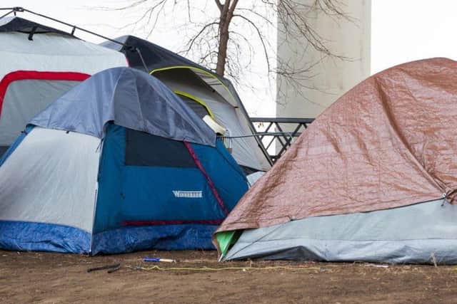This was a common sight a few years ago when MK was dubbed Tent City because of the large numbers of rough sleepers