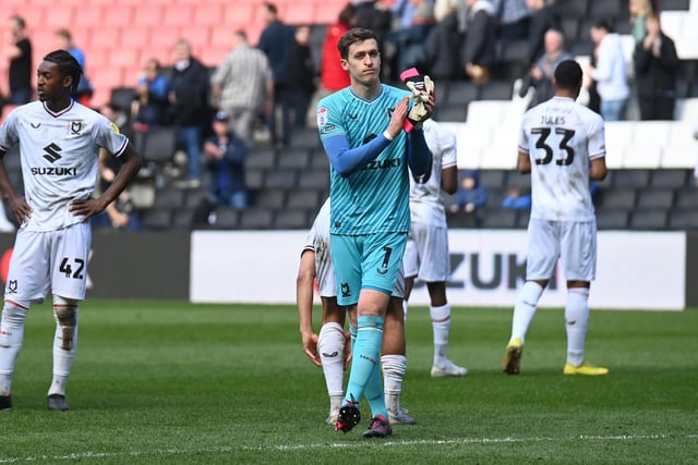 Toby Lock's MK Dons player rating pictures after the draw with ...