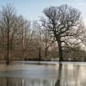 Parks in Milton Keynes are looking more like lakes following the floods - but they're designed to hold water. Photo: The Parks Trust
