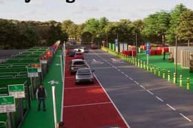 Artists' impression of how the new Snellshall HWRC will look