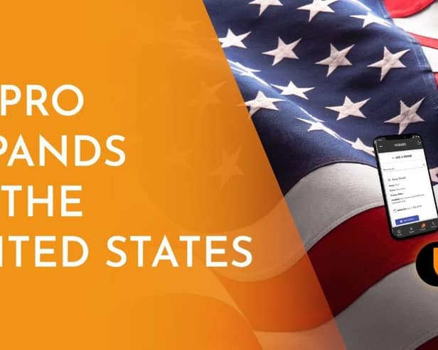 Niche SaaS business expands to USA.