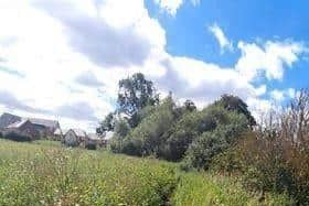 This is the 'path' residents currently have to use to exit on foot the Eaton Leys estate in Milton Keynes