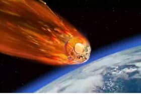 People will notice a fireball coming down from the sky as the spacecraft crashes